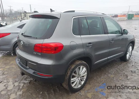 2012 Volkswagen Tiguan Se z USA, uszkodzony, nr VIN WVGAV7AX7CW003243